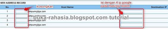 setting domain pada blogger