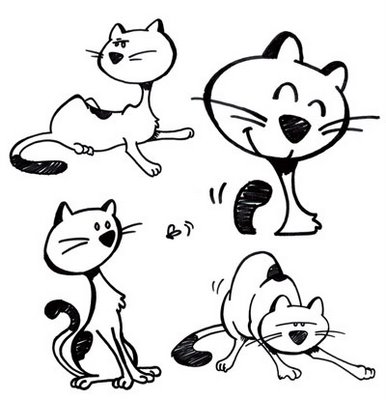 Desenhos de Gatos para Colorir « Pintura em Tecido Desenhos de Gatos para Colorir « Pintura em Tecido