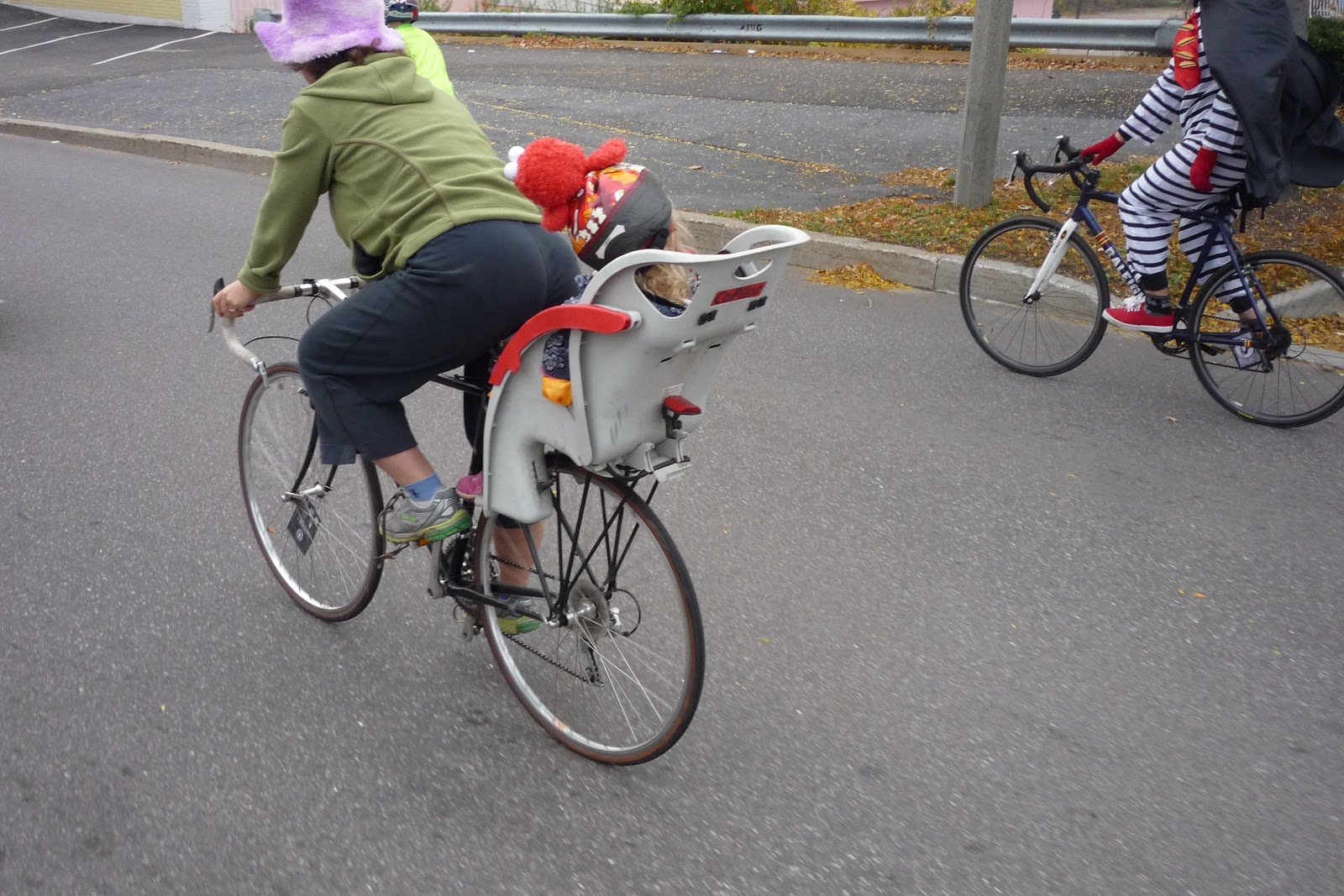 Halloween Bike Ride, Burlington, Vermont. 2012 South Burlington