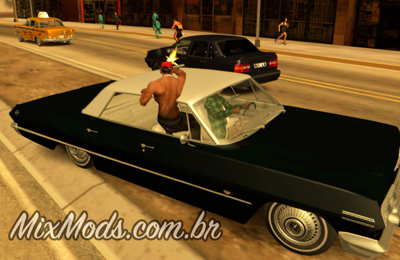 GTA SA - Mod Paraquedas Para Motos e Bicicleta V1 - GTA Na Faixa