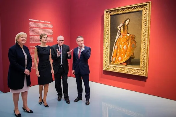  Queen Letizia with Hannelore Kraft and museum director Beat Wismer and mayor Thomas Geisel attends the opening of exhibition "Zurbaran" at Museum Kunstpalast in Dusseldorf