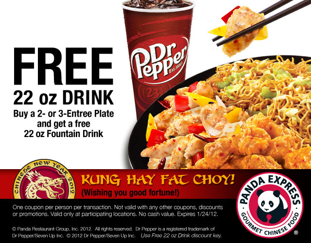Barbara's Beat Get a free drink at Panda Express
