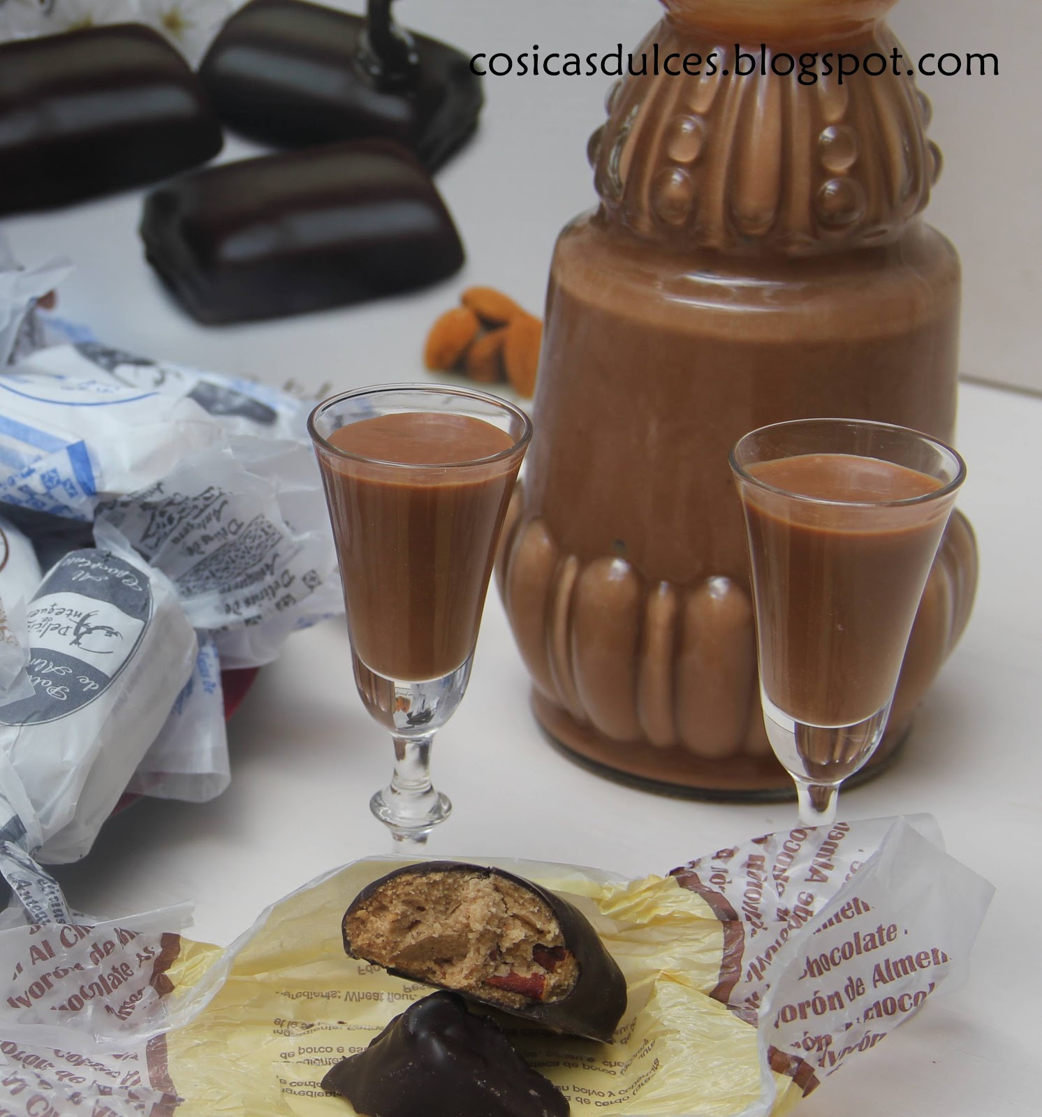 Licor de chocolate Cosicas dulces...y alguna salada