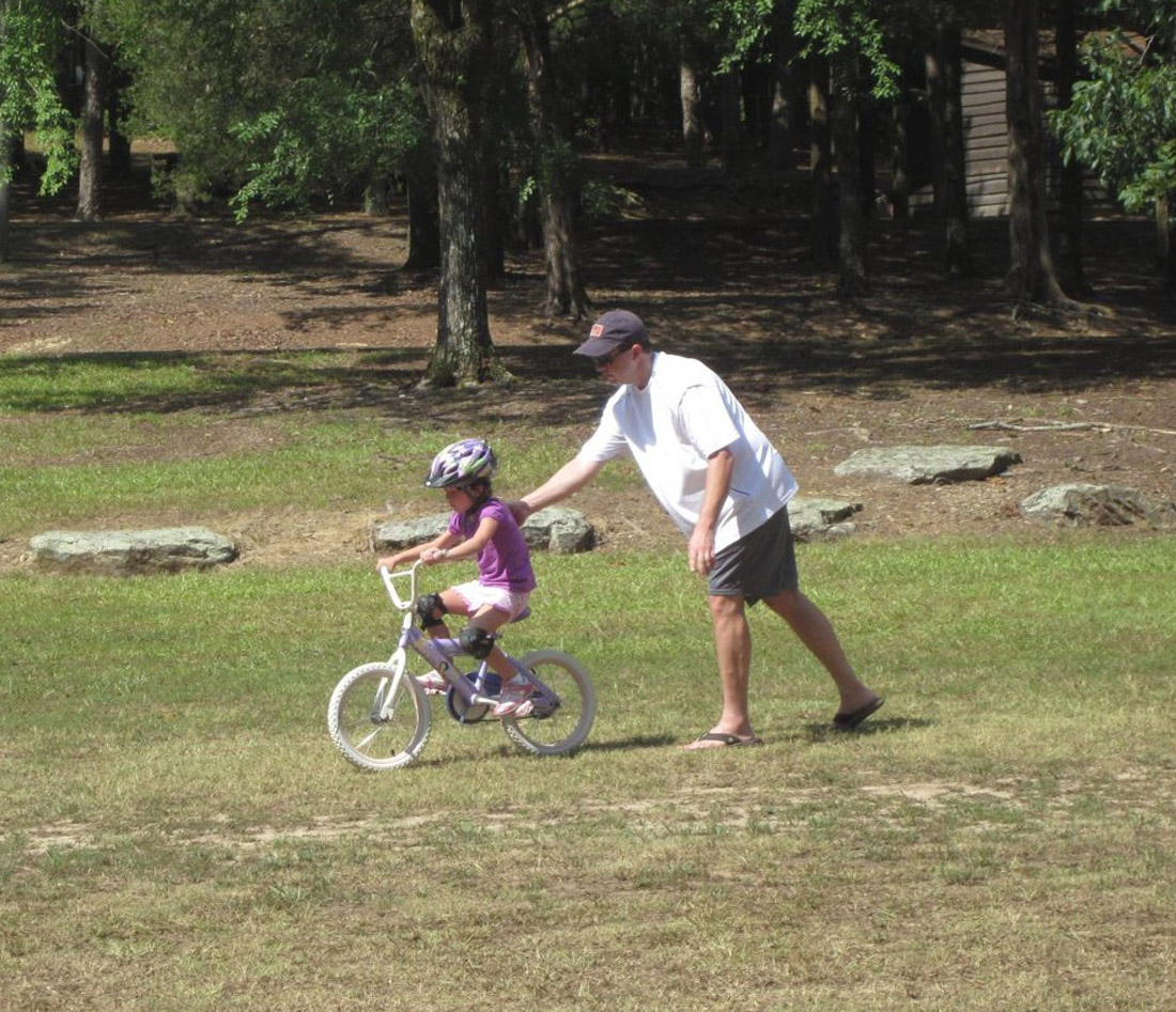 tarnished and tattered Camping in Broken Bow