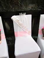 bridal shower bride to be chair