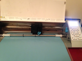 Silhouette Cameo at work Silhouette Cameo cutting vinyl