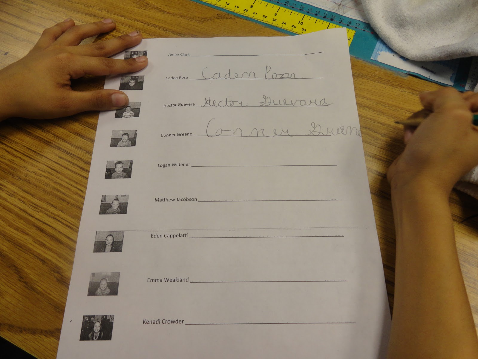 How to write a check cursive picture