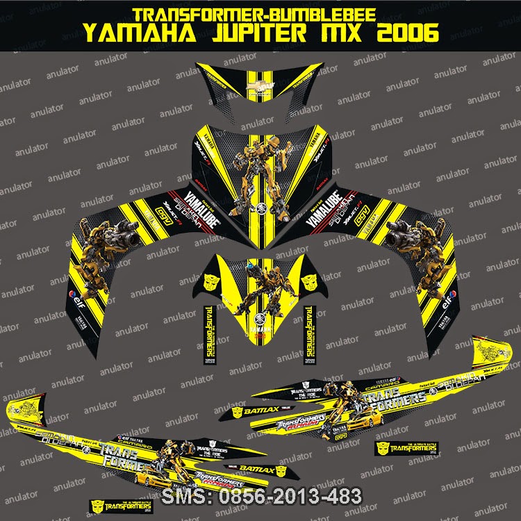 yamaha jupiter mx 2006 transformer digital print stiker yamaha jupiter mx 2006 transformer digital print stiker