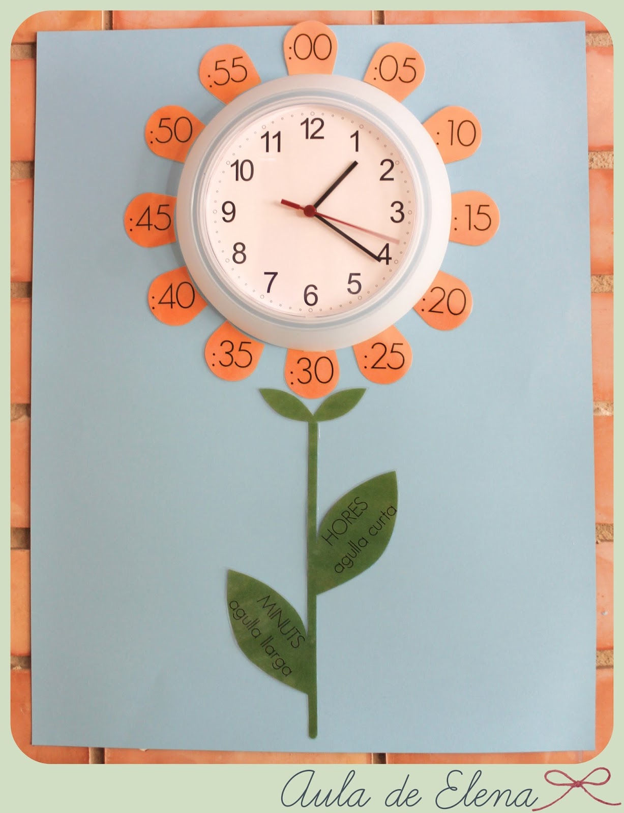 Como Hacer Un Reloj Didactico De Carton Manualidad Como Se Hace Un