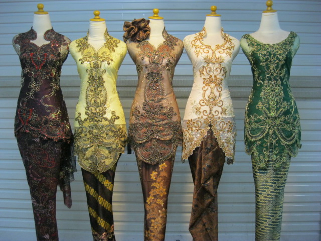 baju pengantin masa kini kebaya