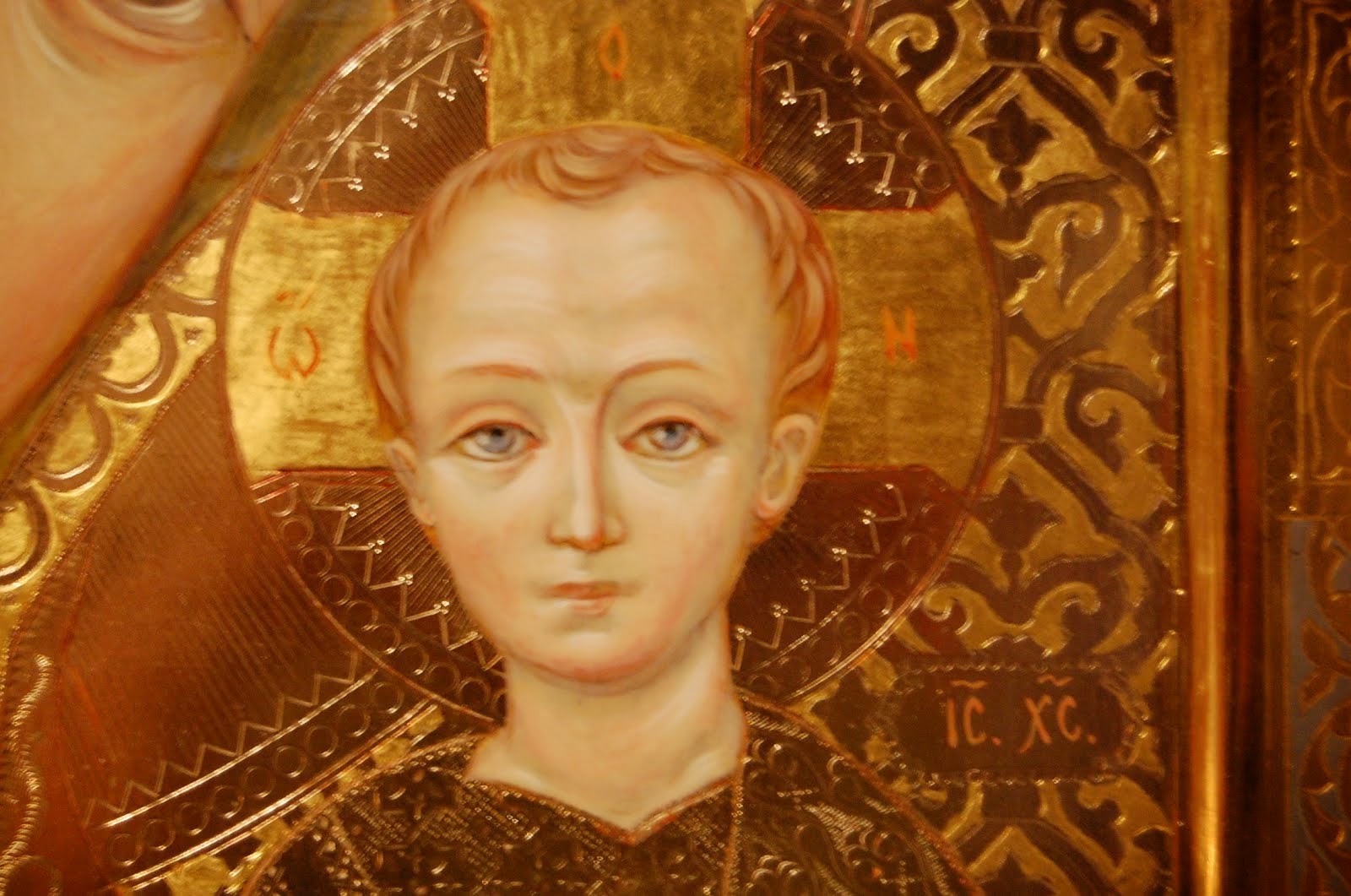 Jesus, The Holy Mother of God Kazanskia by Irina VESELKINA RUSSIA versta-K.ru