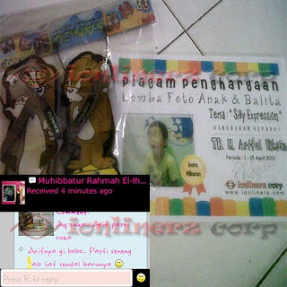 Testimoni Pemenang Lomba Foto Anak & Balita Testimoni Pemenang Lomba Foto Anak & Balita