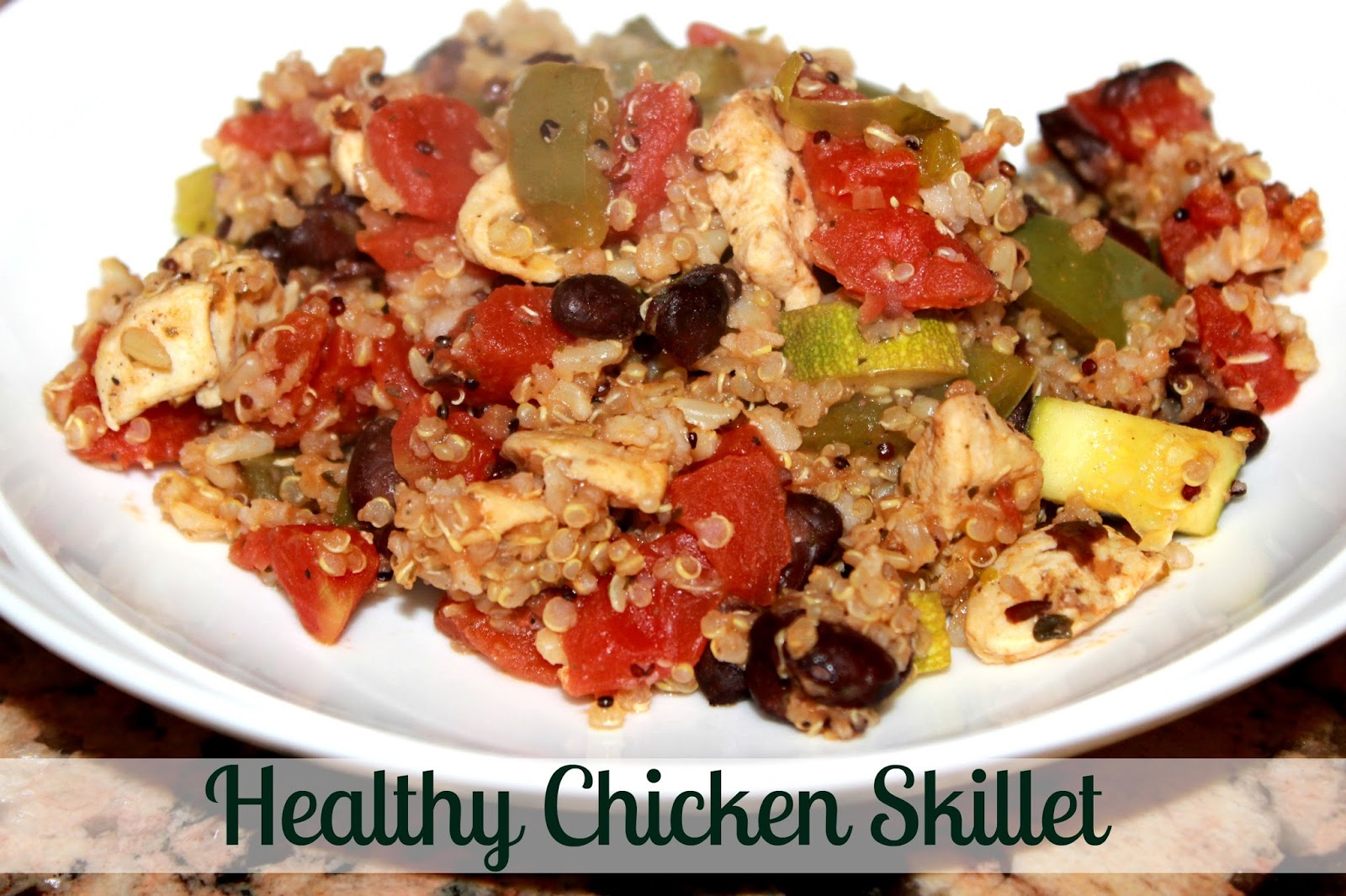 simply made with love Healthy Chicken Skillet