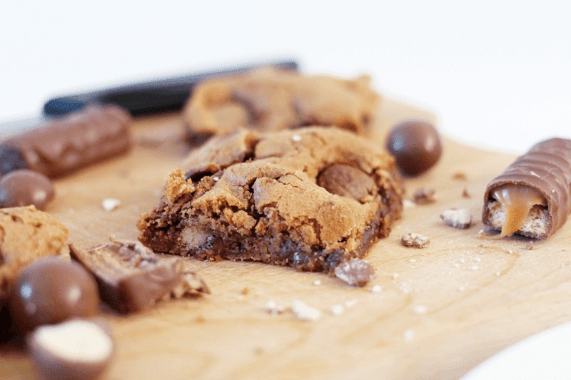 BAKING Chocolate Bar Blondies The Lovecats Inc