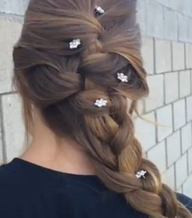 Great Hairstyle For Long Hair For Prom Elsa Frozen Hair
