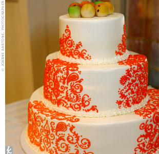 Layer Cake Couleur Orange Layer Cake Couleur Orange