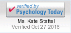 I am verified by Psychology Today!