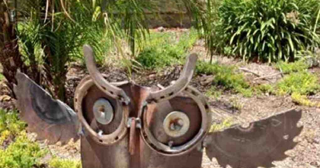 The Art Of Up-Cycling: Scrap Metal Yard Art - Scrap Metal Recycling Ideas