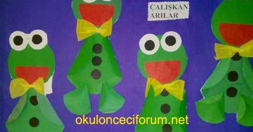 Okul Öncesi Kurbağa Etkinlikleri | Okul Öncesi Etkinlik Sitesi