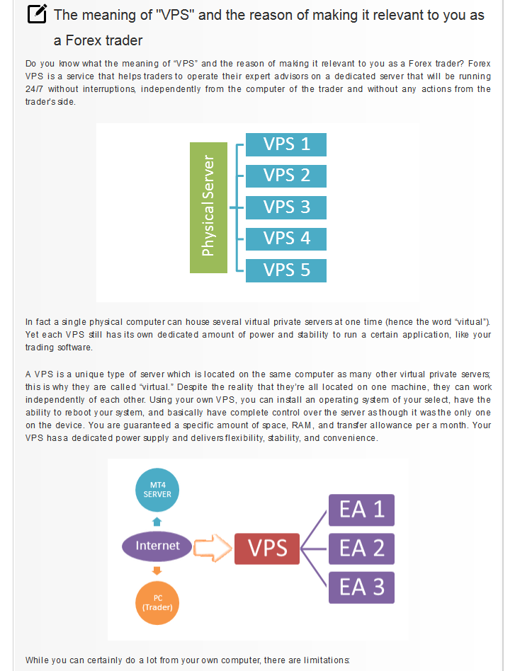 Vps hosting forex ea