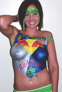 Artistic Female Body Painting