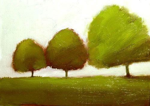 A Blog About Reading Marcel Proust: The three trees