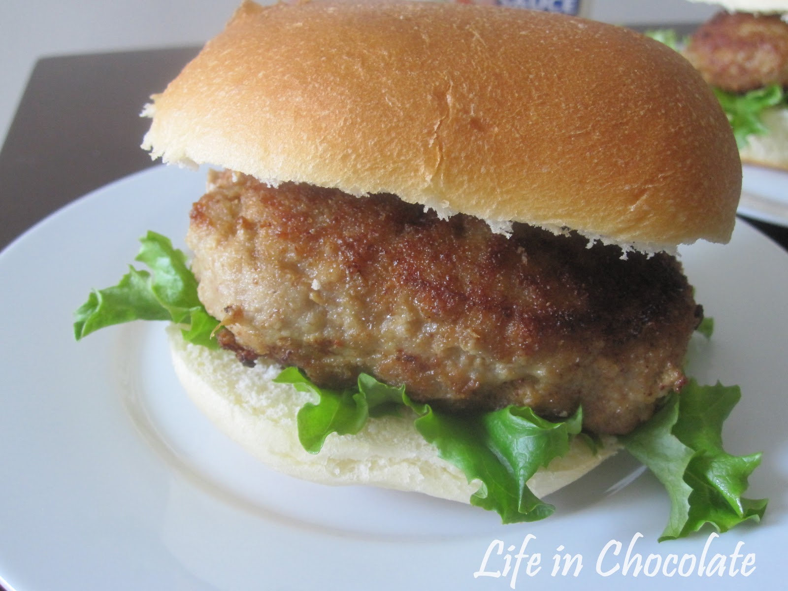 Life in Chocolate Pan Fried Turkey Burgers