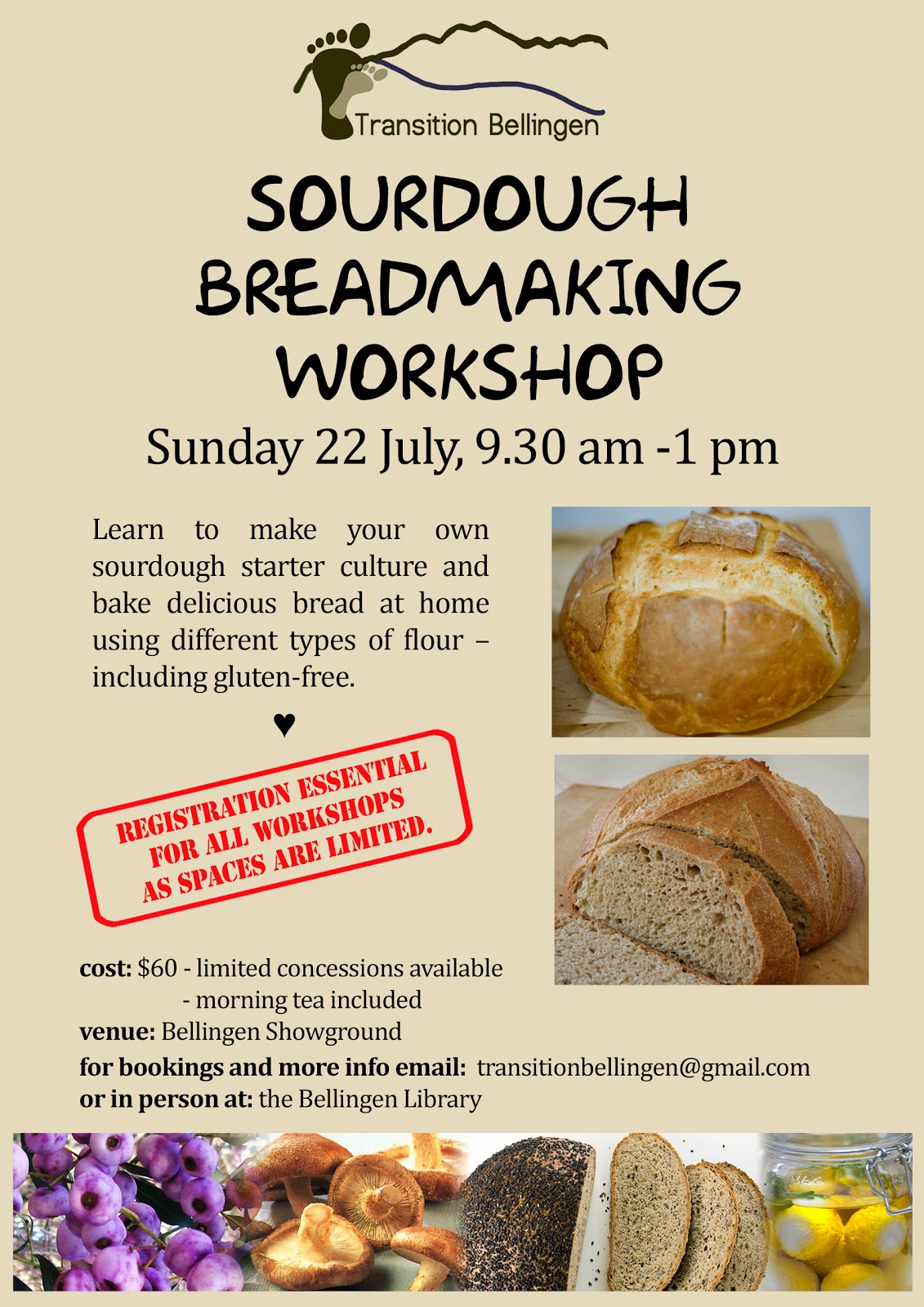 Transition Bellingen Sourdough Bread Making 22 July 2012