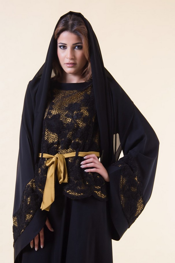 Dubai Abaya Collection 2013 Emirati Abaya Hijab Fashion 20132014