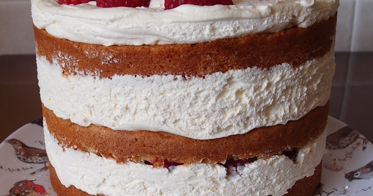 The Caked Crusader Raspberry and cream Victoria sponge