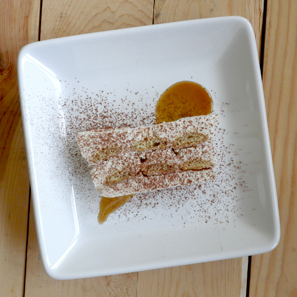 Food Pusher Tiramisu Semifreddo