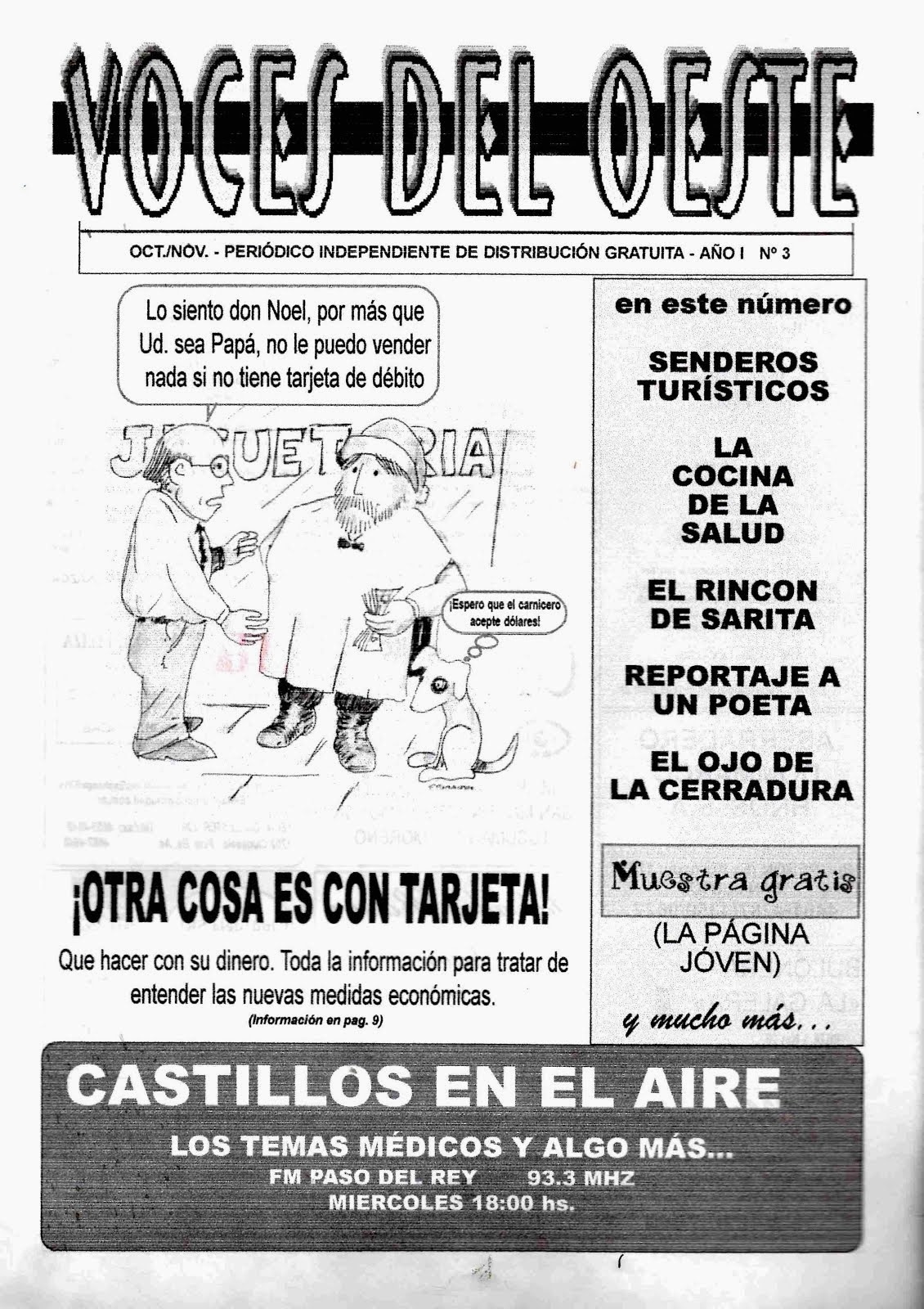 Periódico "Voces del Oeste"