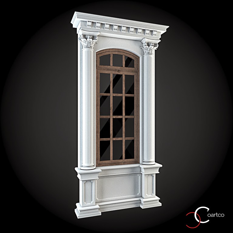 Ornamente Geamuri Exterior Cod: WIN-050 Ornamente Geamuri Exterior, Coloane Decorative, fatade case cu profile decorative polistiren, profile fatada, Model Cod: WIN-050