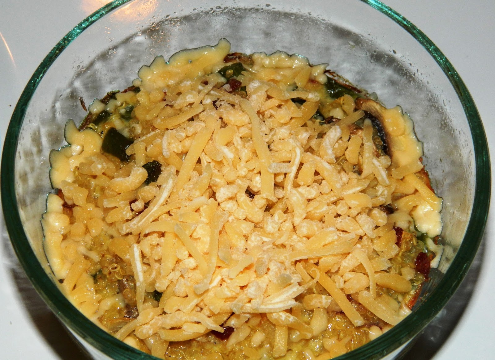 Needs More Cheese Quinoa Breakfast Bake