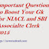 Boost Your GK for NIACL and SBi associate clerk exam 2015 With Our Important Question Set