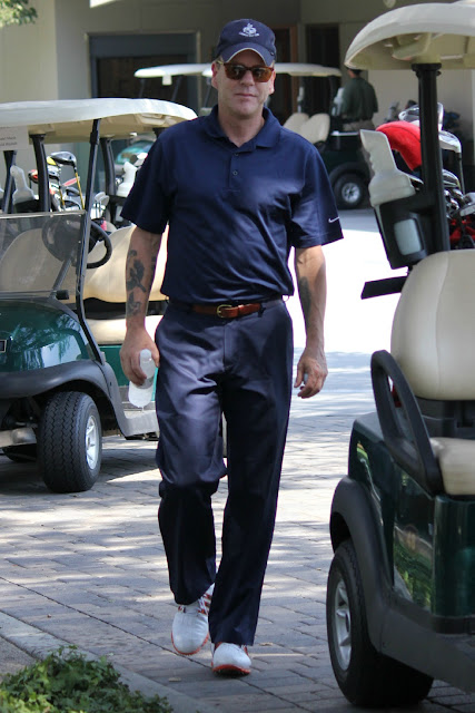 Kiefer Sutherland attends The Academy of Television Arts & Sciences Foundation’s 13th Annual Primetime Emmy® Celebrity Tee-Off, played at Oakmont Country Club in Glendale, CA (September 10, 2012).