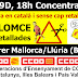 #19D 18:00h Concentració al carrer Mallorca/Llúria de Barcelona