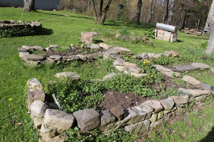 Raised Beds In A Rock Garden Raised Beds In A Rock Garden