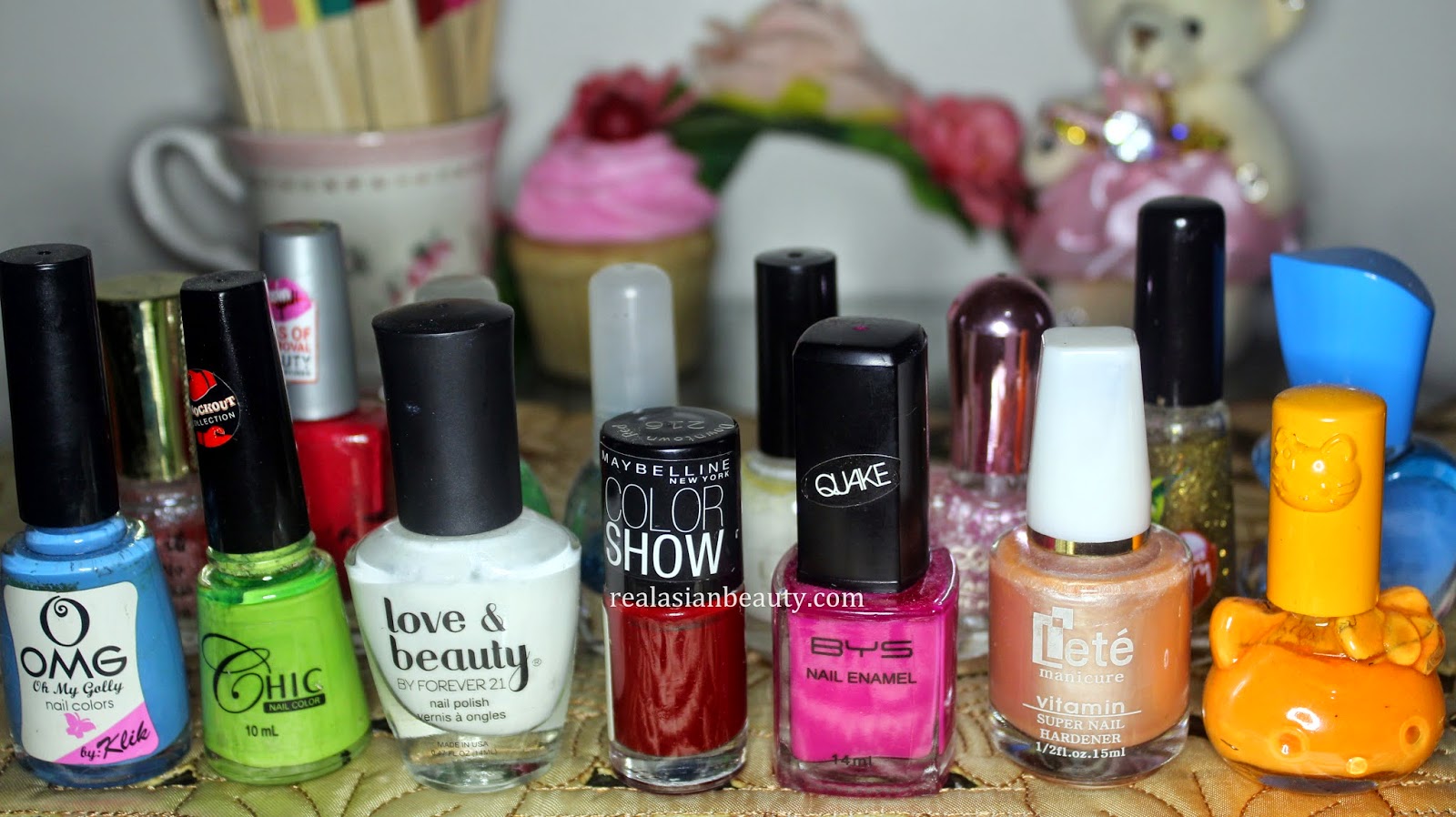 Real Asian Beauty Updated Nail Polish Collection 2014