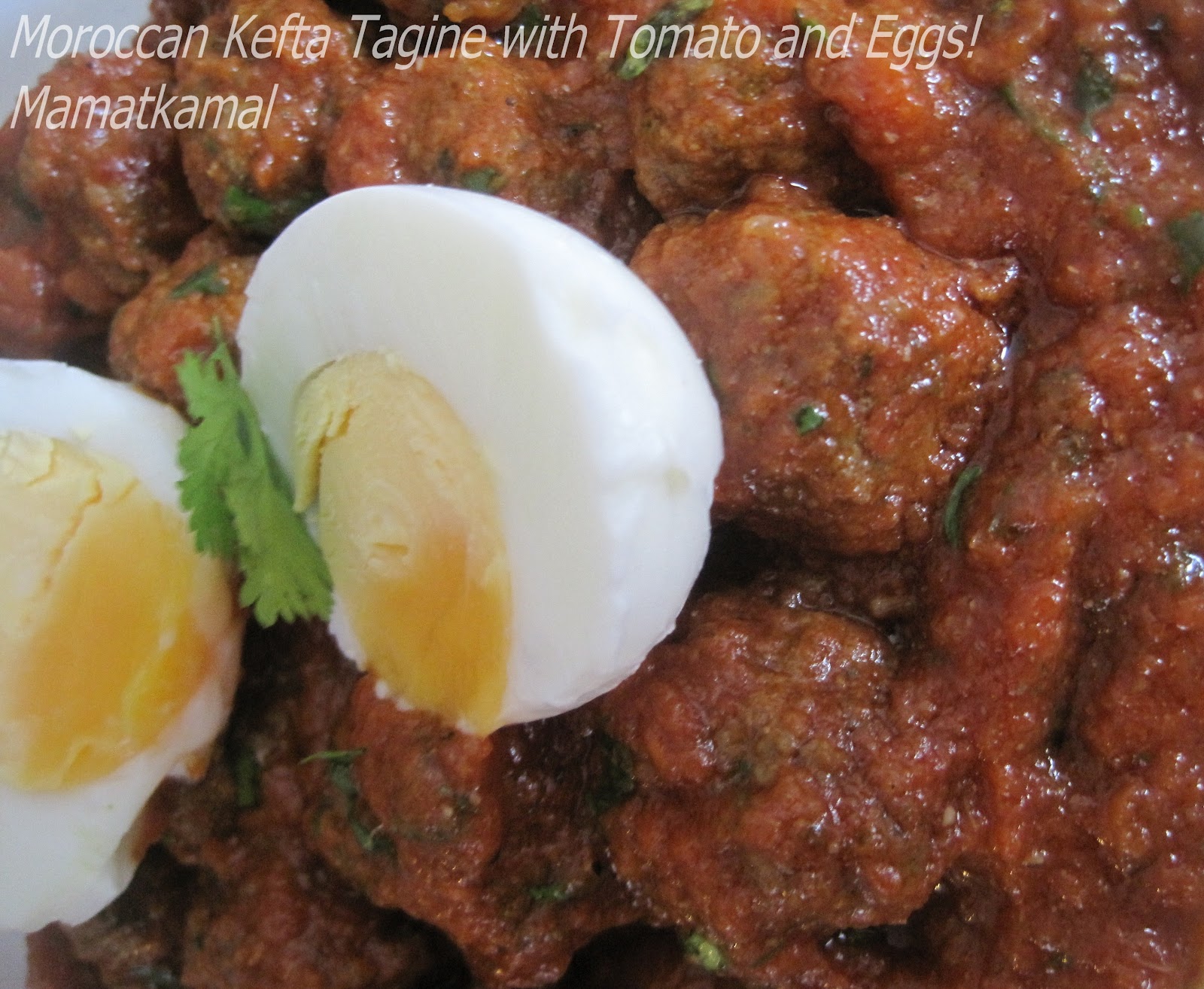 طجينْ الكْفْتَة وْ الْبيظْ/KBM/Moroccan Kefta Tagine/Tajine Kefta