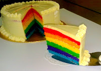 Italian rainbow cake