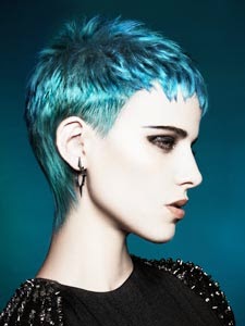 capelli blu