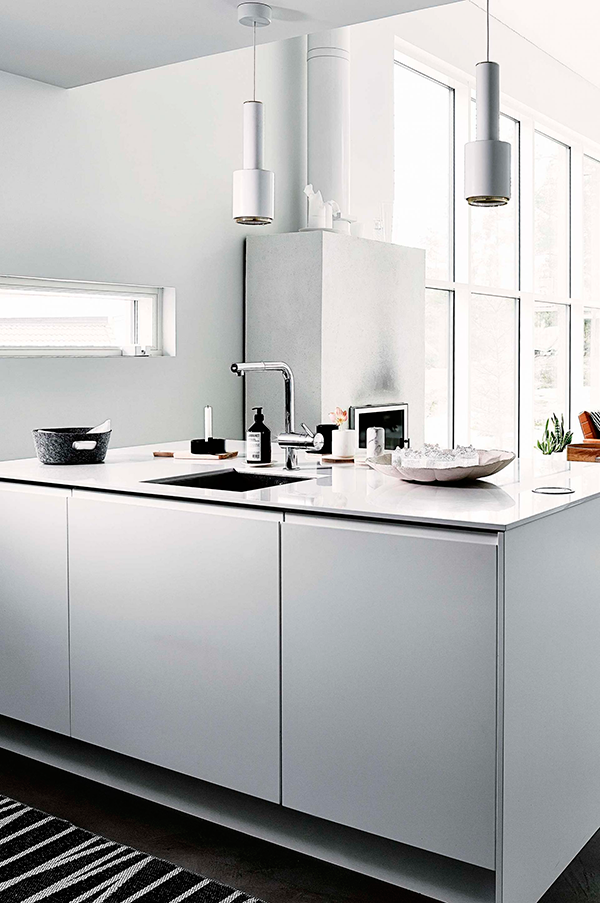 white and grey home | (my) unfinished home