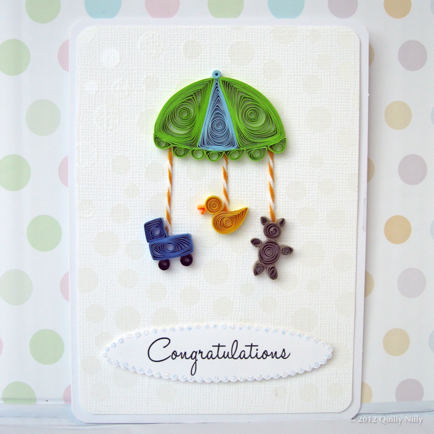 Quilly Nilly Baby Themed Cards