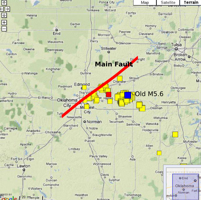 Ontario Geofish Oklahoma M2 9 On Main Fault Ontario Geofish Oklahoma M2 9 On Main Fault