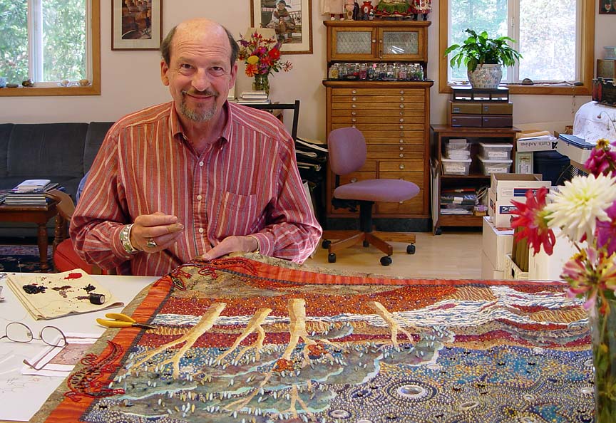 Beadlust Thom's Beaded Quilts OMG!!!!