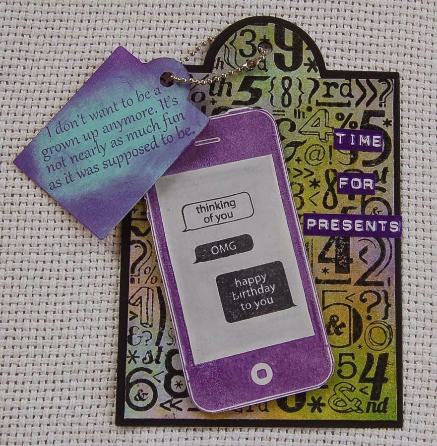 Lynn's Craft Blog Double Tag Birthday Card