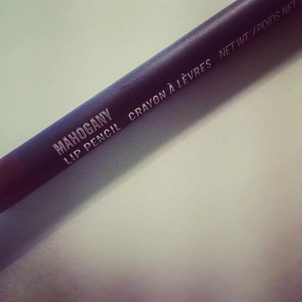 The Real Beauty Mahogany lips! MAC Paramount lipstick and Mahogany liner!