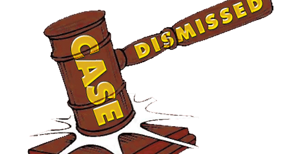 dismissed case court dismiss