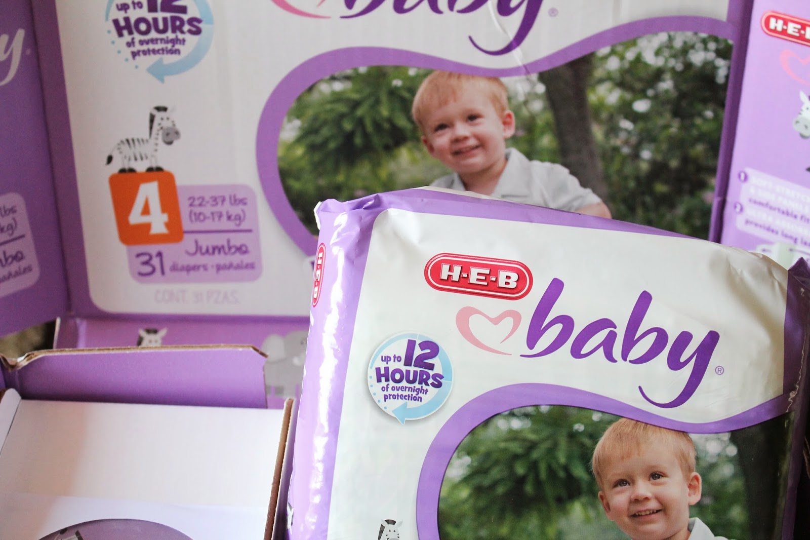heb diapers